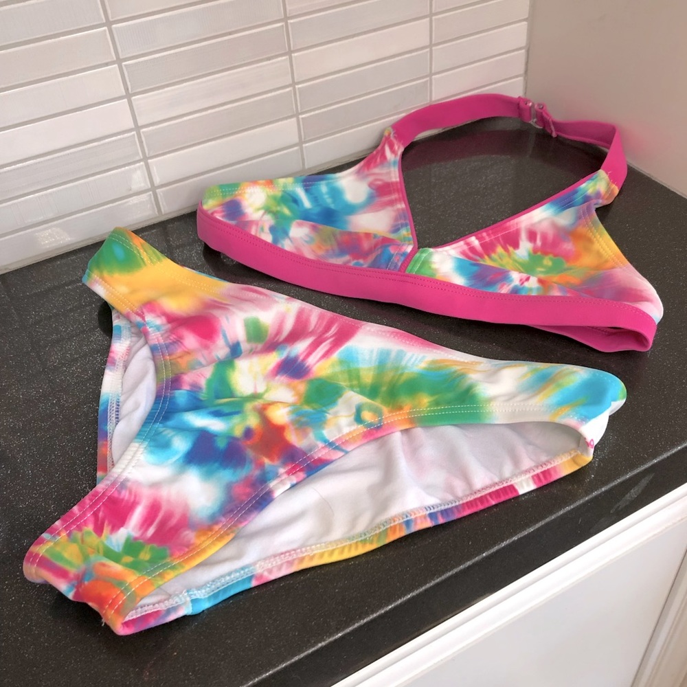 OP floral girls bikini ๐ธ